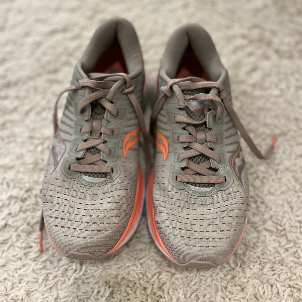 Saucony Women's Guide 13 Moonrock/Coral